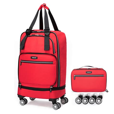 collapsible foldable suitcase luggage.